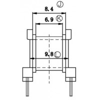 XY-EE-13.5/EE13.5臥式(4+4)P