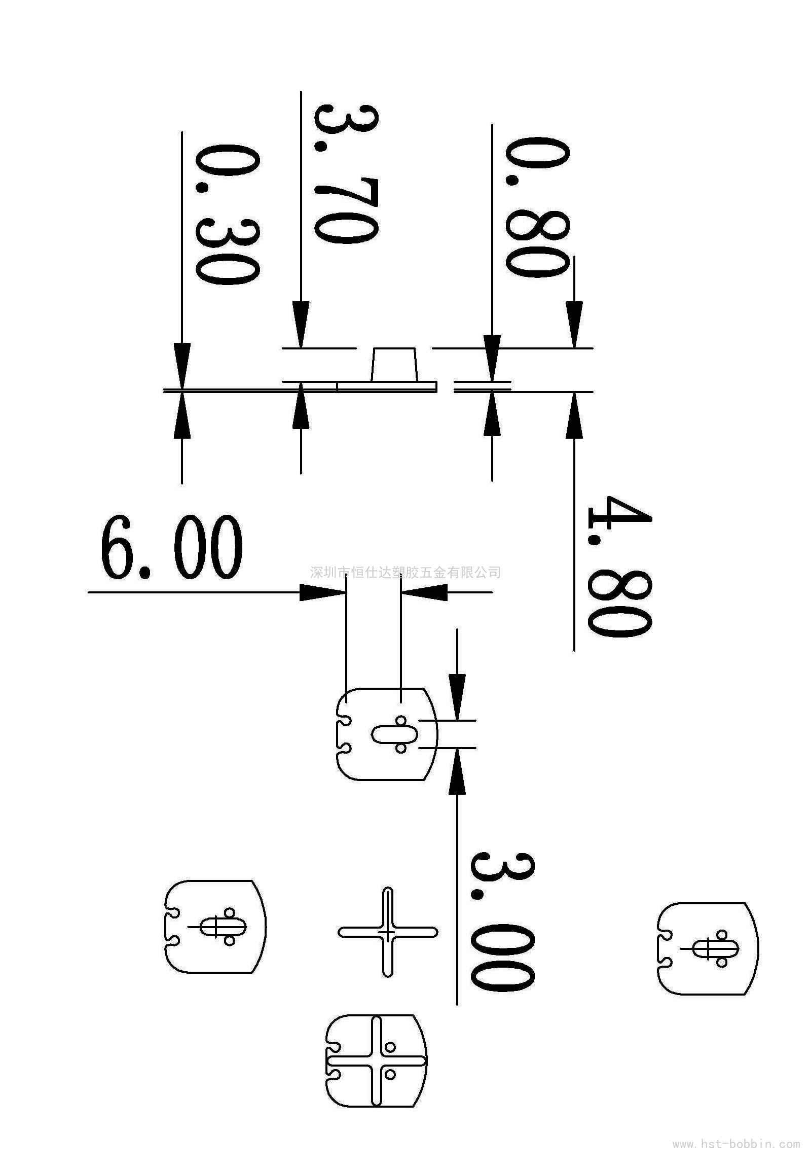 EPC-14.5/EPC14.5配套953磁環(huán)底座