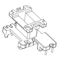 HXB-EI1702-2 EE17 EE1710加寬安規(guī)立式5+2針